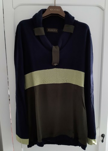 Marly pullover grün blau - marly's, grün/blau