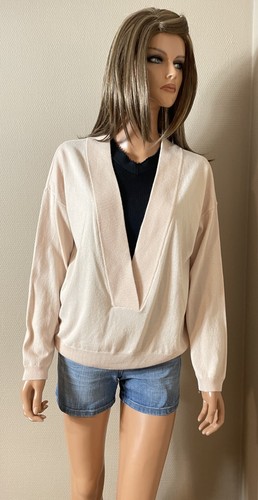Pullover puderrosa wolle - pullover,