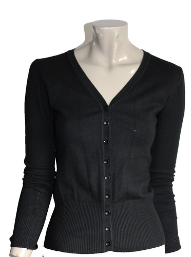 Feinstrick strickjacke weste - feinstrick,